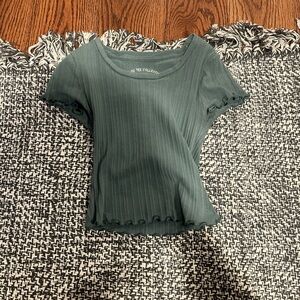 aeropostale green baby tee